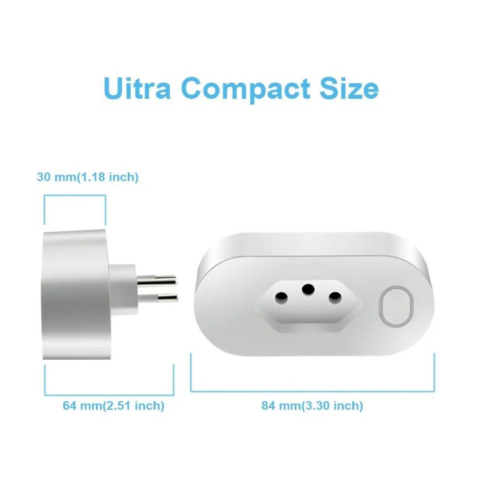 

exuanfa WIFI smart regulation row plug Brazilian gauge plug for Brazil Switzerland Smart home smart remote control products