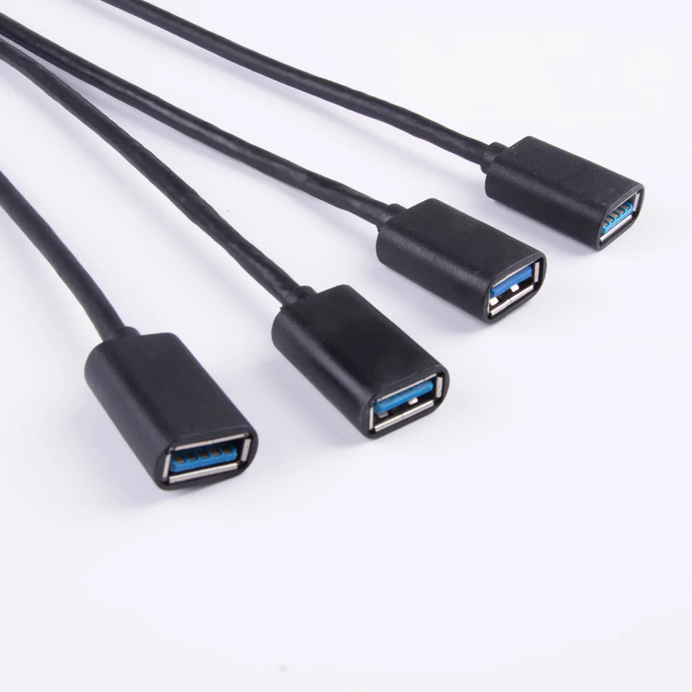 USB 3.0 Extension Cable 90 Degree Male to Female 5Gbps Data Sync Charging