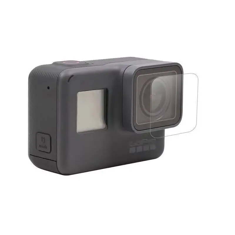 Защитное покрытие из закаленного стекла для GoPro Hero 5 6 7 Hero5 Hero6 Hero7 черный объектив камеры LCD Экран защитная пленка