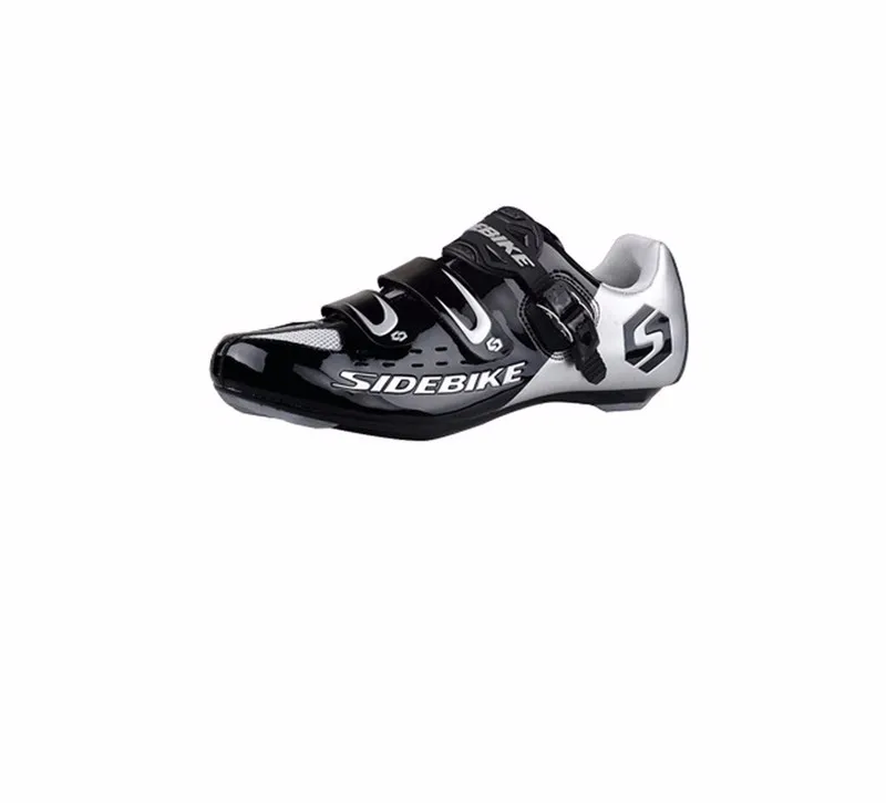 SIDEBIKE/Обувь для шоссейного велосипеда; сетчатая дышащая обувь для велоспорта; Мужская обувь для велоспорта с автоматическим замком; спортивные кроссовки; Zapatillas Ciclismo
