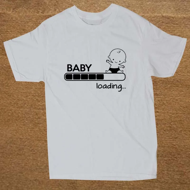 Baby Loading Pregnancy T shirt Pregnant Baby Shower Tee Gift Shirtin T