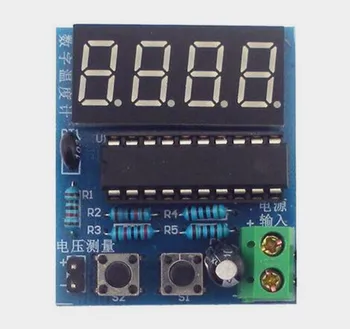 

Free Shipping!!! Model 56-116 Digital Thermometer + Digital Voltmeter Kit / Electronic Voltmeter / MCU / Thermometer (Parts)
