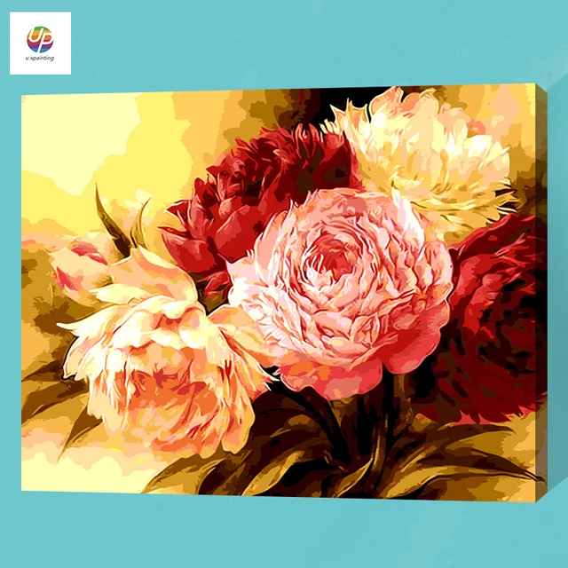 frameless digital painting by