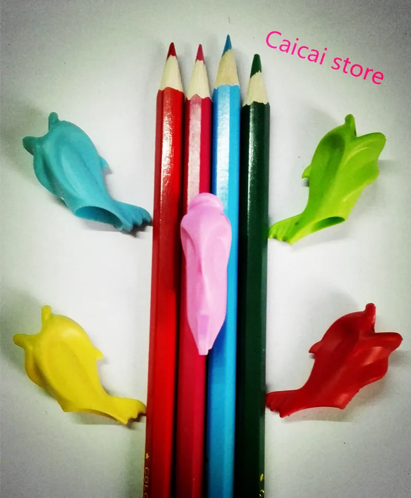 5pcs Learning Partner Children Students Stationery Pencil Holding Practise Device for Correcting Pen Postures Grip