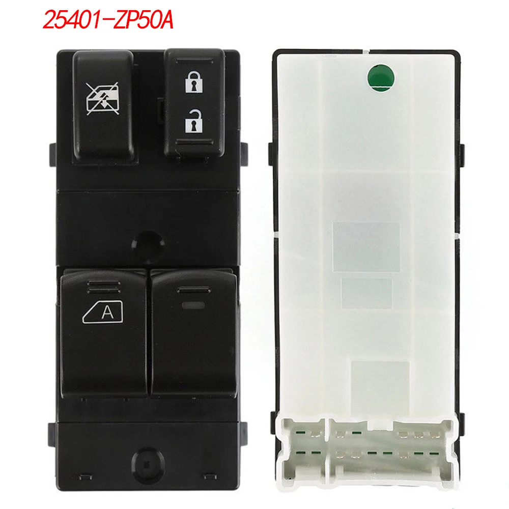 25401 ZP50A Front Left Driver Power Window Switch For Nissan Frontier 2