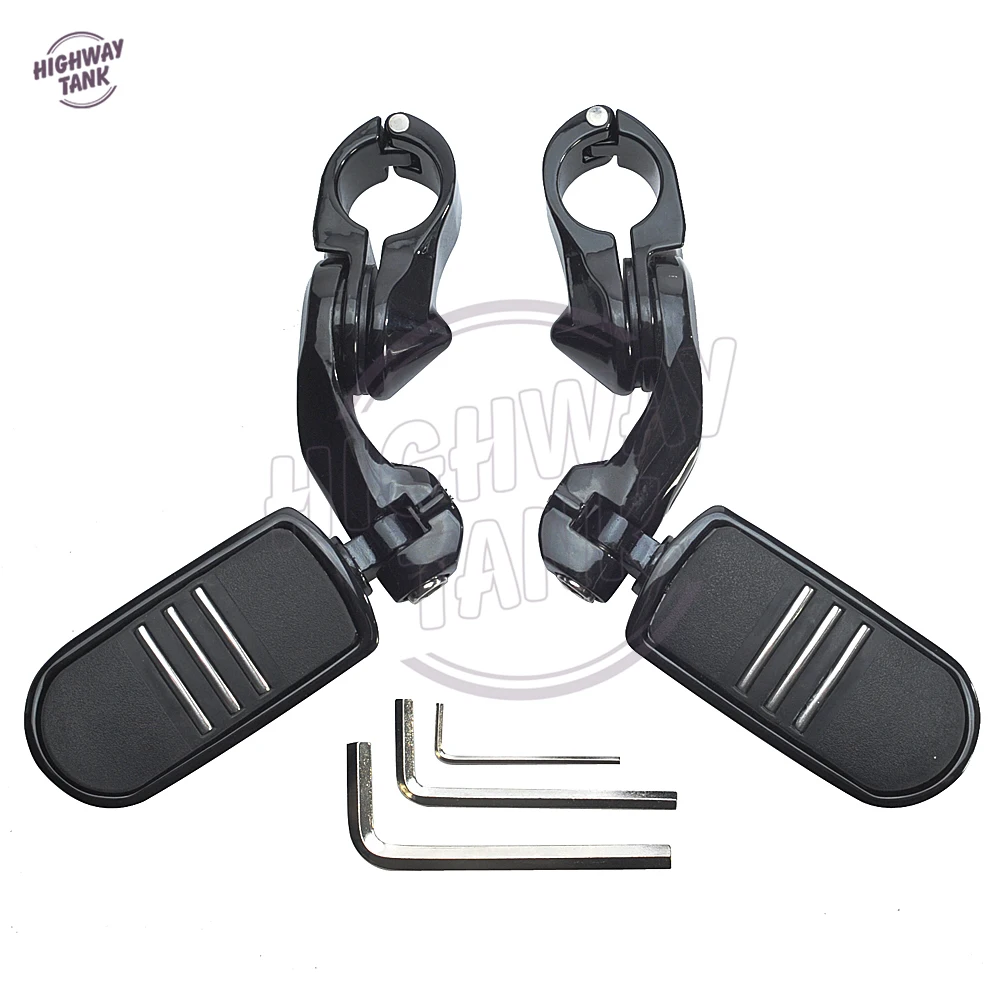 Bruce /& Shark Pare Carter Protecteur de Pare-Chocs de Protection de Moteur de Barres de Collision Noires pour Hon-da Cb500X Cb500F 2016