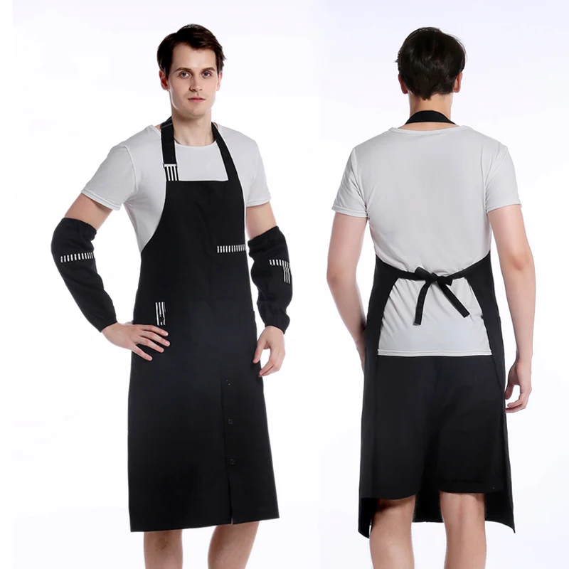Cotton Kitchen Home Work Clothes Cooking Apron Men And Women Chef