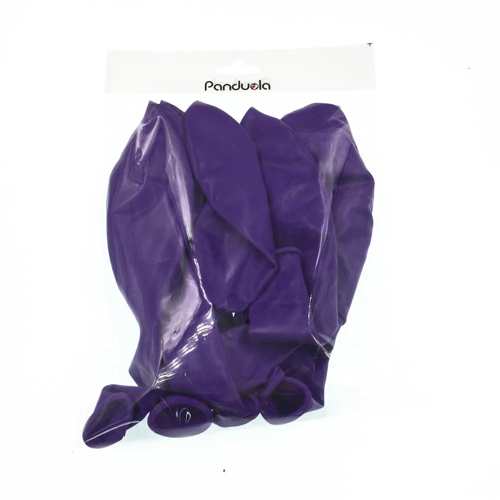 Украшение на день рождения большой шар свадебное украшение воздушные шары для дня рождения вечеринки 18 дюймов утолщение латекс огромный, гигантский шары - Цвет: Фиолетовый