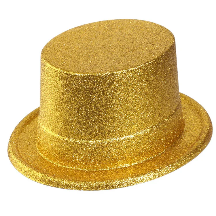 Party Hat Carnival Hat Carnival Hat Powder Hat Magician Performances 12pcs/lot mix color Party dance decoration