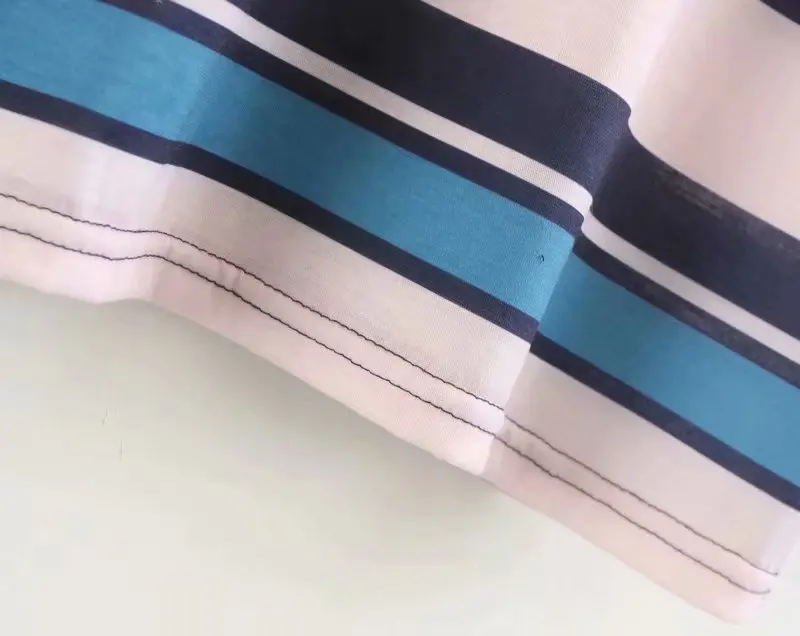XL25-2161 Европейская и американская мода полосатая куртка