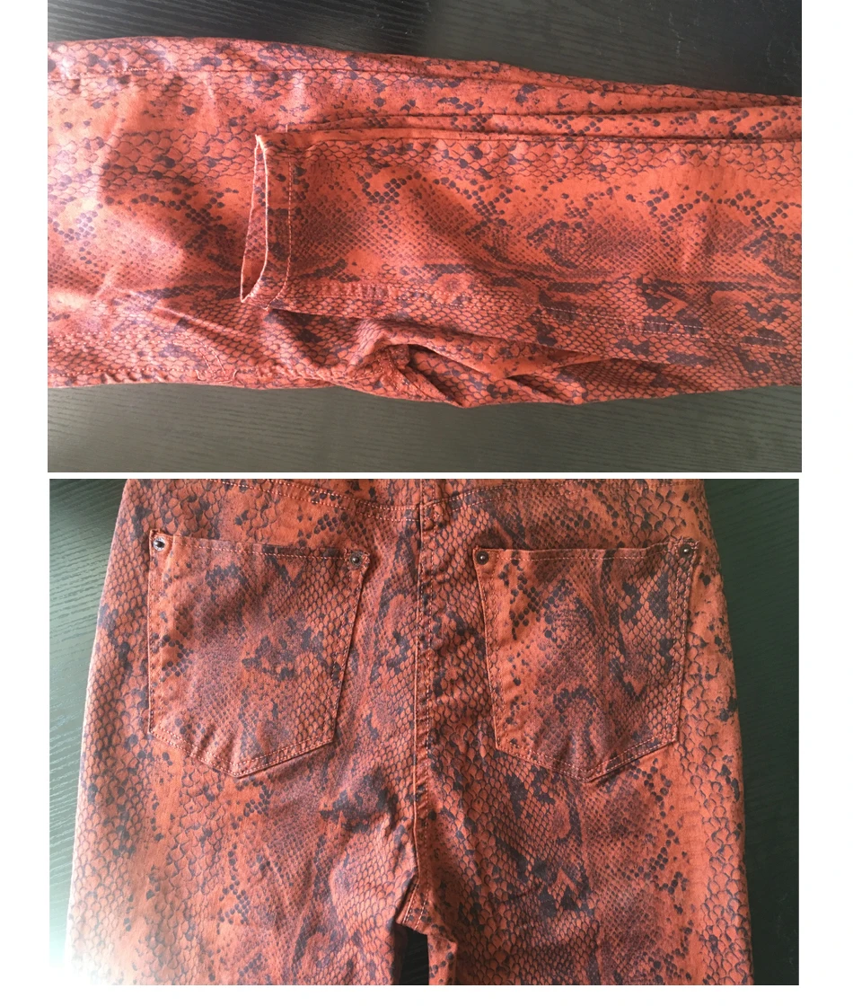 JoinYouth, женские брюки-карандаш со змеиным принтом, с высокой талией, обтягивающие, модные, тянущиеся, Осень-зима, эластичные, женские брюки