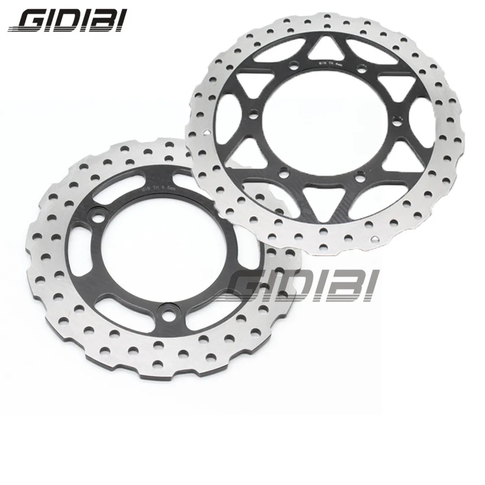 

Disc Brake Brake Float Disc Rotors For Kawasaki Ninja 250R ABS 2008-2012 Hydreaulic brake Pad Float Rotors Motorcycle Parts