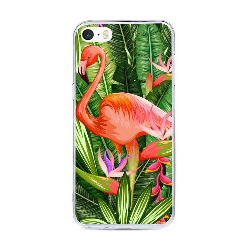 Phone Case for iPhone 4 4S Rugged Rubber Silicone Case Cover For iPhone 4 S 4G 4 Cartoon Painting Floral Animal Protective Cover