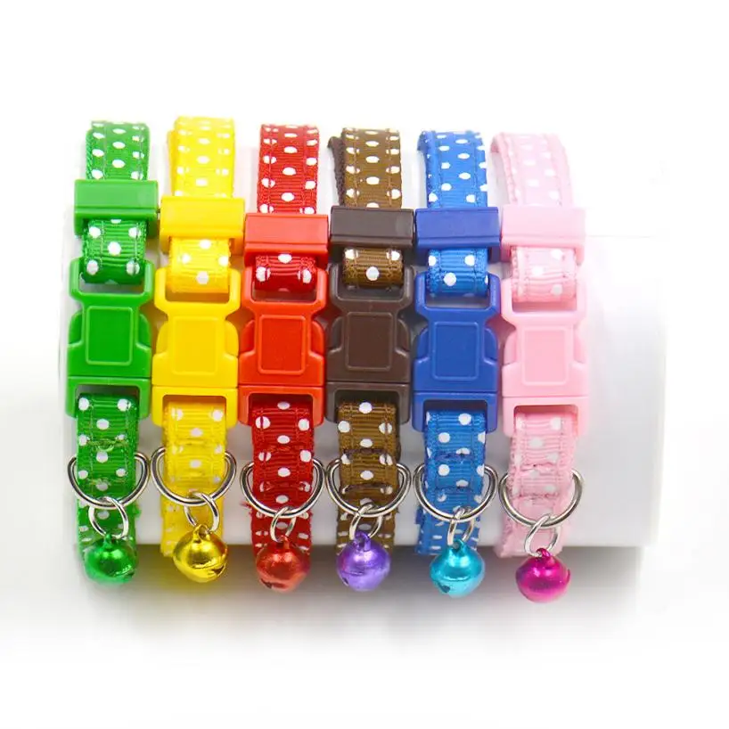 

2017 Dog Hot Cute Bell Collar Small Dog Collar Cat Collars Jewelry 714