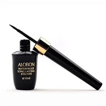 12 мл жидкости Подводка для глаз Водонепроницаемый глаз Liner Pencil Ручка Черный Make Up comestic множество