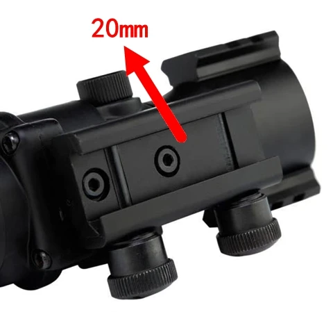 4x32 Acog прицел 20 мм ласточкин хвост рефлекторная Оптика тактический для охотничьей