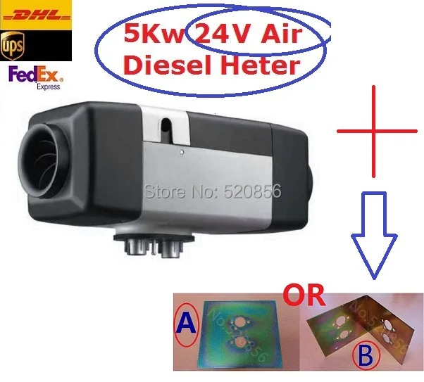 Made In China Hot Sell In Europe 5kw 24V Air Diesel Heater Similar Auto Liquid Parking