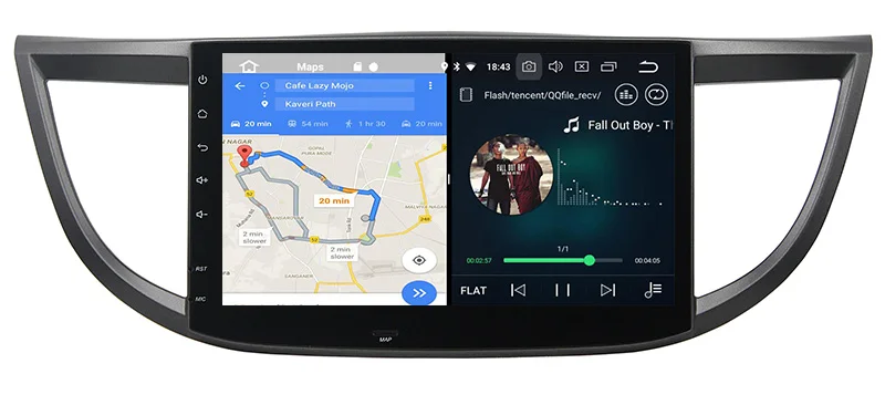 Sale Belsee for 2012-2015 Honda CRV Android 8.0 Radio Octa Core 4GB PX5 GPS Navigation Autoradio Audio Stereo Player WiFi Head Unit 1