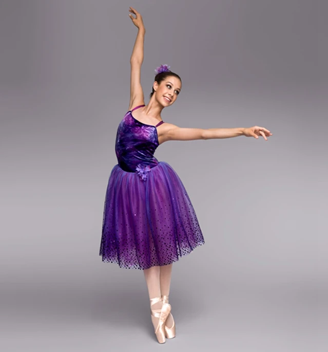 Детская балетная юбка для танцев платье костюмы Длинные саронг Производительность Костюм сценический костюм Дизайн