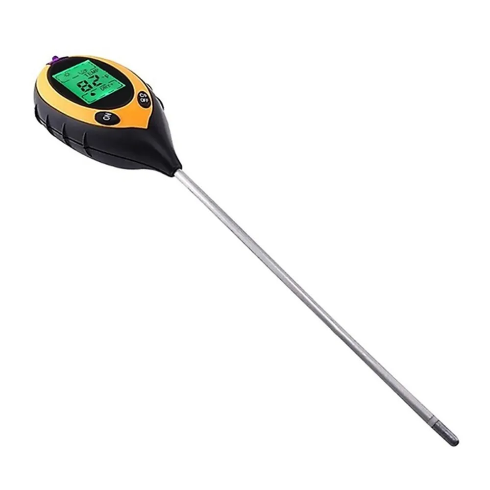 

Portable Crops Measure Earth PH CE Four In One Soil Tester PH Temperature Soil Measuring Instrument CE Soil PH Meter