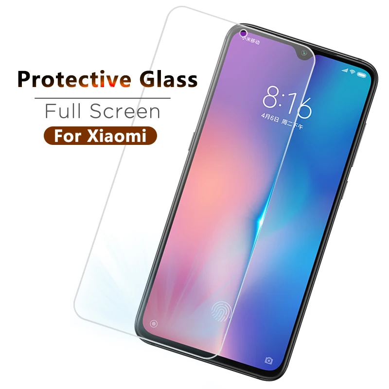 

Transparent Tempered Glass For Xiaomi Mi A1 A2 lite Max3 Mix35 X 6X Screen protectorFor Xiaomi Mi 8 9 SE Explore