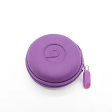 PCTC High Quality Mini Storage Hard Bag Case Holder For SD TF Card Earphone Headphone Earbuds (Purple)