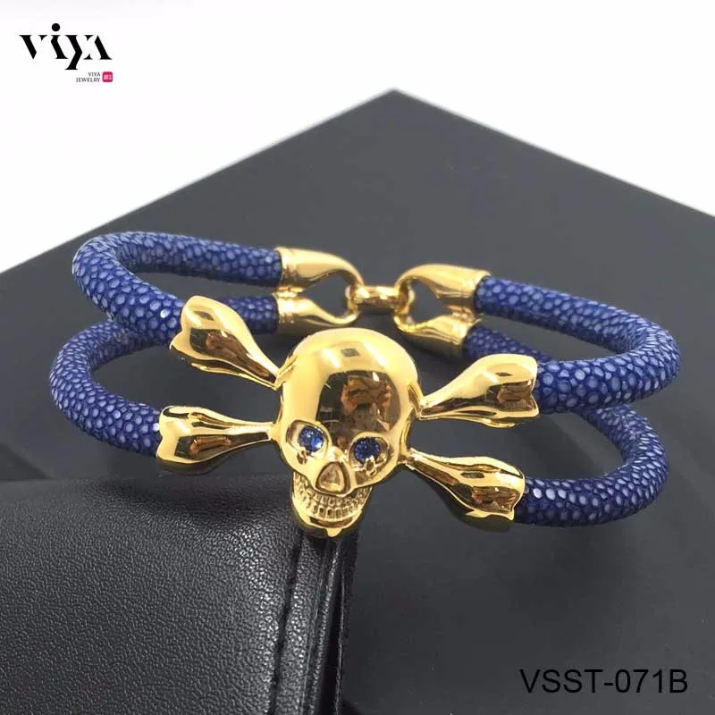 blue-stingray-leather+18-k-gold-skull-(8)