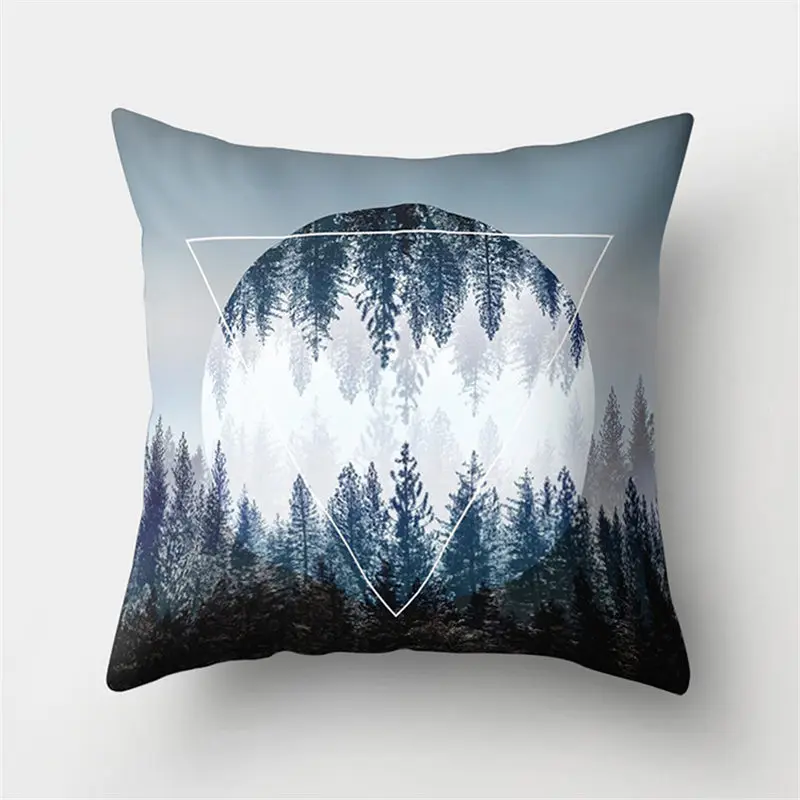 

Nordic Style Cushion Covers Simple Geometric Pillow Cover Cotton Polyester Throw Pillows Home Decorative Pillowcase for Sofa