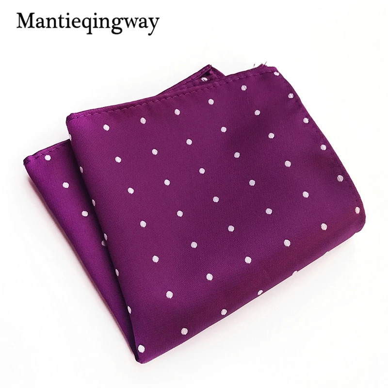 Mantieqingway Пейсли Цветочные носовые платки с принтами мужской, карманный, квадратный полиэстер горошек полотенце для сундуков Hanky для бизнеса