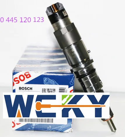 Горячая продажа 0445120123 оригинальный инжектор коллектора 0 445 120 123 дизельного