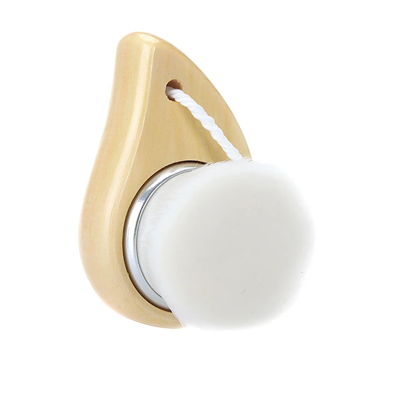 

Face Cleansing Pores Brush Skin Care Deep Cleanse Natural Fibres Exfoliator Facial Brush with Comma Holder