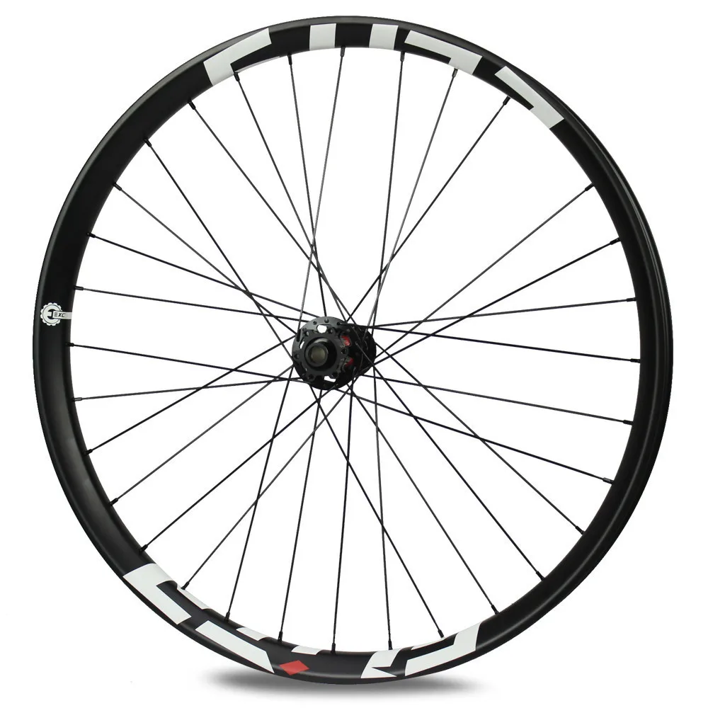 Discount ELITE DT Swiss 240 Series MTB Wheelset 50mm Wider Carbon Fiber Rim For 29er Plus AM / DH / Enduro Mountain Bike Wheel 3