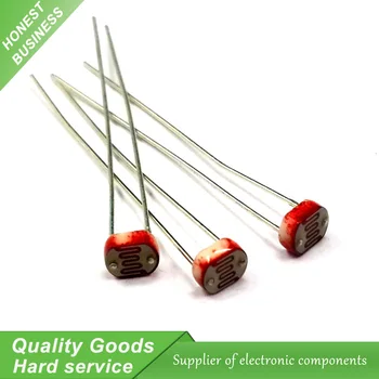 

200pcs 5mm GL5516 DIP Photo Light Sensitive Resistor Photoresistor New Original Free Shipping
