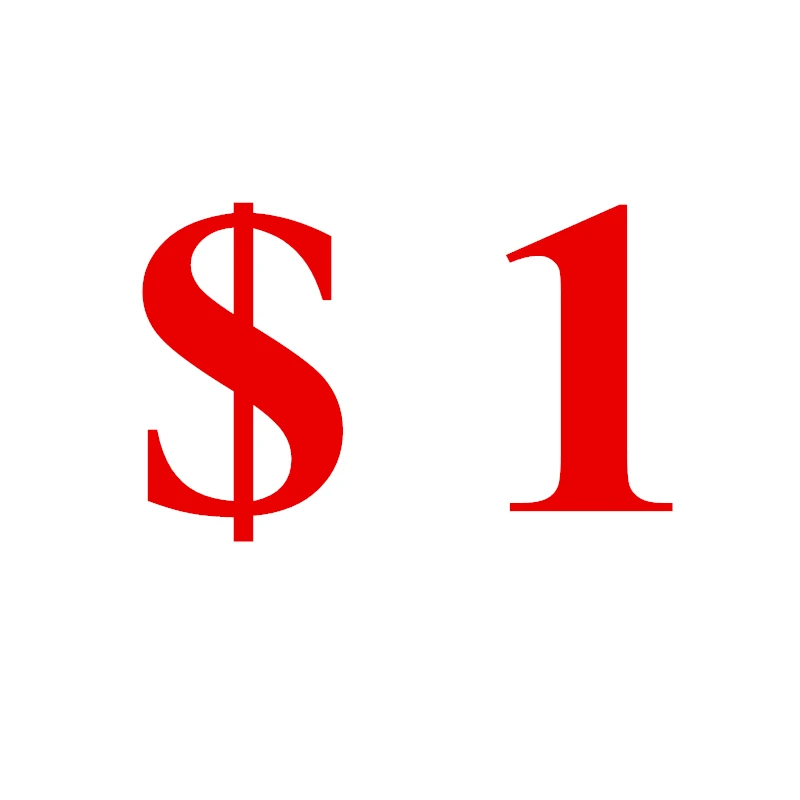 

addational payment for your order (additional shipping cost or special cost)
