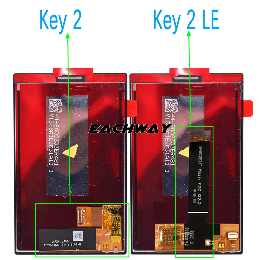 BlackBerry Key2 Display Touch Screen Digitizer For BlackBerry Key2 LE LCD Key 2 KeyTwo Screen Replacement Parts (6)