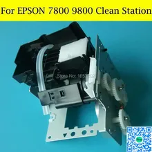 1 Set Compatible Cap Capping Station Pump Assembly For Epson 7800 9800 Printer Head Printhead 1 Set Compatible Cap Capping Station Pump Assembly For Epson 7800 9800 Printer Head Printhead