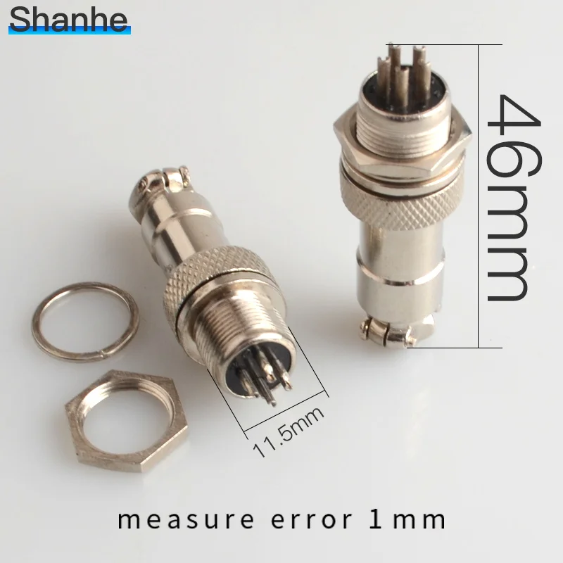 2pin/3pin/4pin/5pin/6pin/7pin мужской и женский контактный авиационный разъем круговой