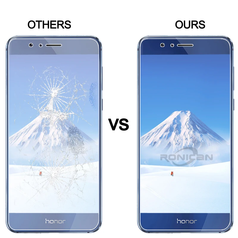 2 шт., закаленное стекло для huawei Honor 8, защита экрана, закаленное стекло для huawei Honor 8, стекло Honor 8, Защитная пленка для Honor 8