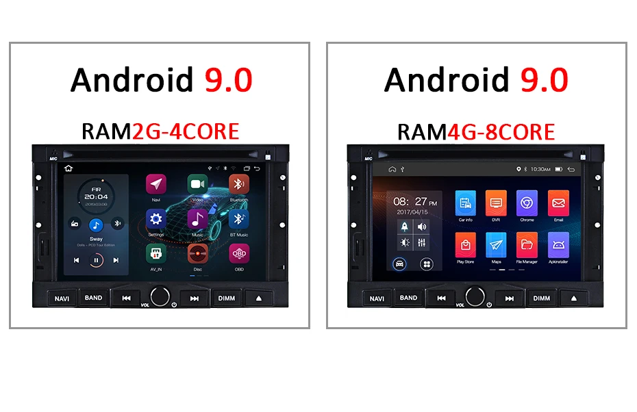 Sale Android 9.0 DSP DVD Player for PEUGEOT 3008 5008 Partner Citroen Berlingo Car GPS Multimedia Stereo Screen Radio AV Output 4