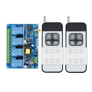 

AC220V 30A RF Wireless Remote Control System Radio Wireless Lighting Switch Remote Switch 315MHZ/433MHZ For Industry Equipment