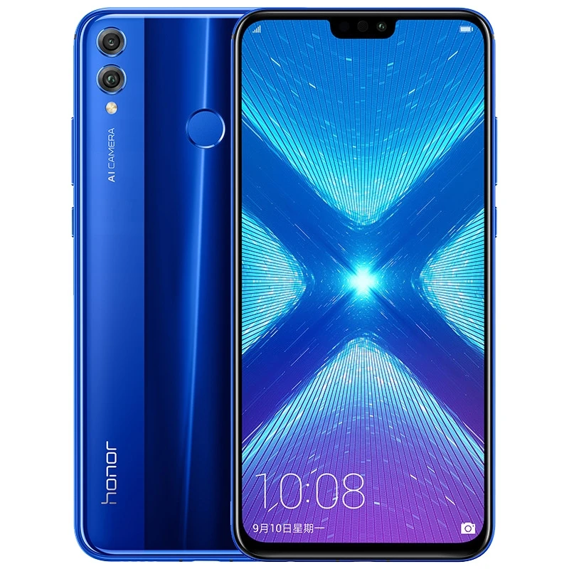  Honor 8X smartphone mobile phone 6.5'' full Screen OTA update Smartphone Mobile phone Android 8.1 O