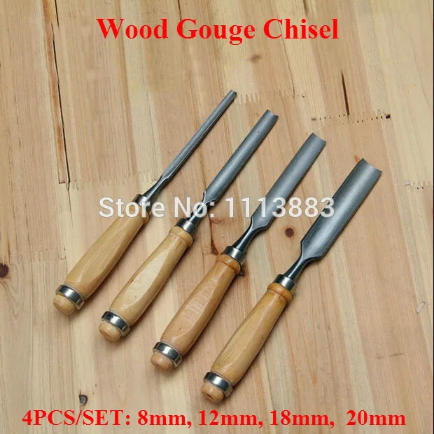 Buy 4PCS Carving Chisel Set Wood Gouge Chisel