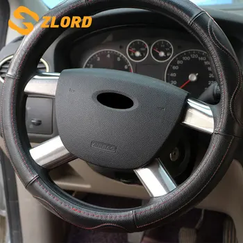 

4Pcs/Set Stainless Steel Steering Wheel Decoration Cover Trim Stickers for Ford Focus 2 MK2 2005 - 2013 Accessories