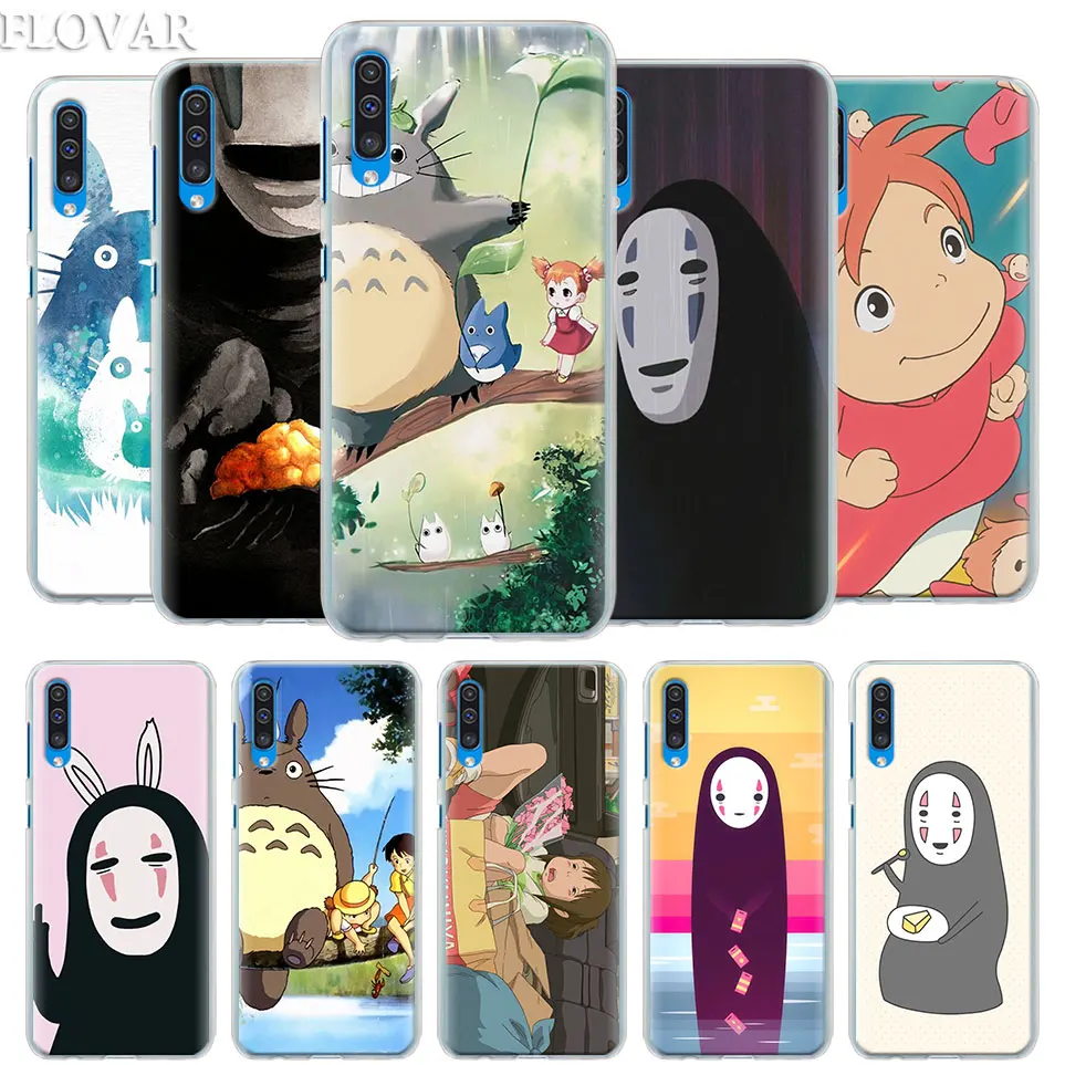 

Totoro Chihiro Ghibli Miyazaki Anime Case Cover for Samsung Galaxy A30 A40 A50 A70 A6 A8 Plus A7 A9 2018 M30 Phone Case Coque
