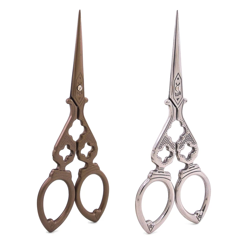 

1 Pcs 122*50mm Steel Tailor Scissors Antique Craft Embroidery Trimming Vintage Gift Scissors Scissors Sewing Accessories Tools,B