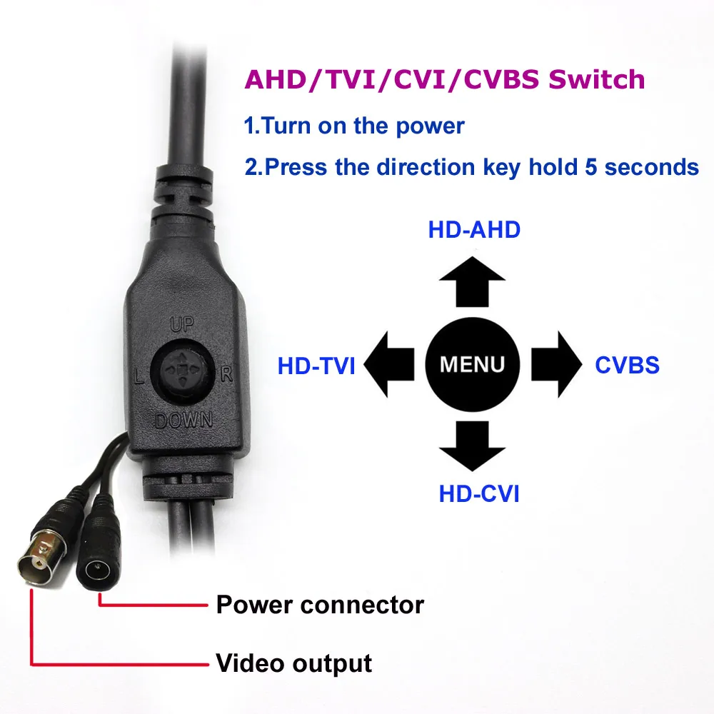 HD NVP2441+ IMX307 4в1 AHD TVI CVI CVBS 2mp CCTV модуль камеры Starlight безопасности печатная плата 1080P с кабелем объектива