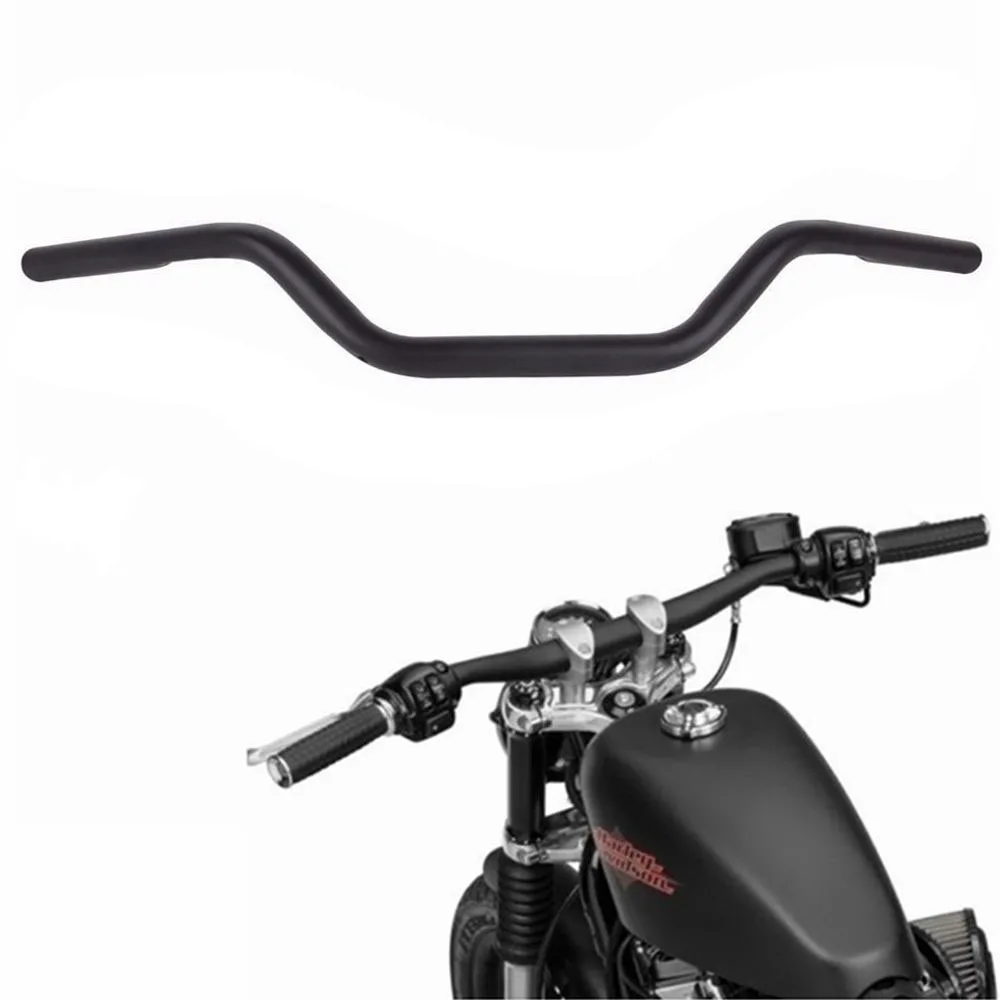 JX-LCLYL 7/" 22 мм черный мотоцикл натяжитель Руль управления для Мотоциклов Harley Honda Suzuki Yamaha