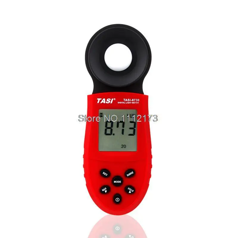 

Digital Illuminometer Light Luxmeter Luminometer Photometer Lux/FC Meter TASI-8730 1-20,000LUX Free shipping