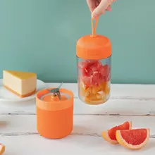 Портативный размер 400 мл USB подзаряжаемый блендер бутылка бытовой путешествия ручной соковыжималка шейкер