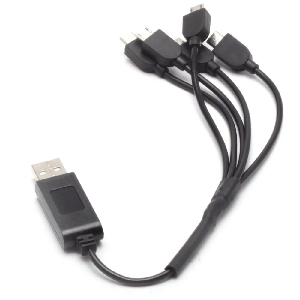 Multi-charging USB кабель для XS809/SG700 5 в 1 зарядное устройство RC Квадрокоптер зарядное устройство Drone Запасные Части RC, Игрушечная модель хобби часть